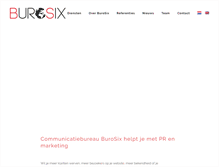 Tablet Screenshot of burosix.nl